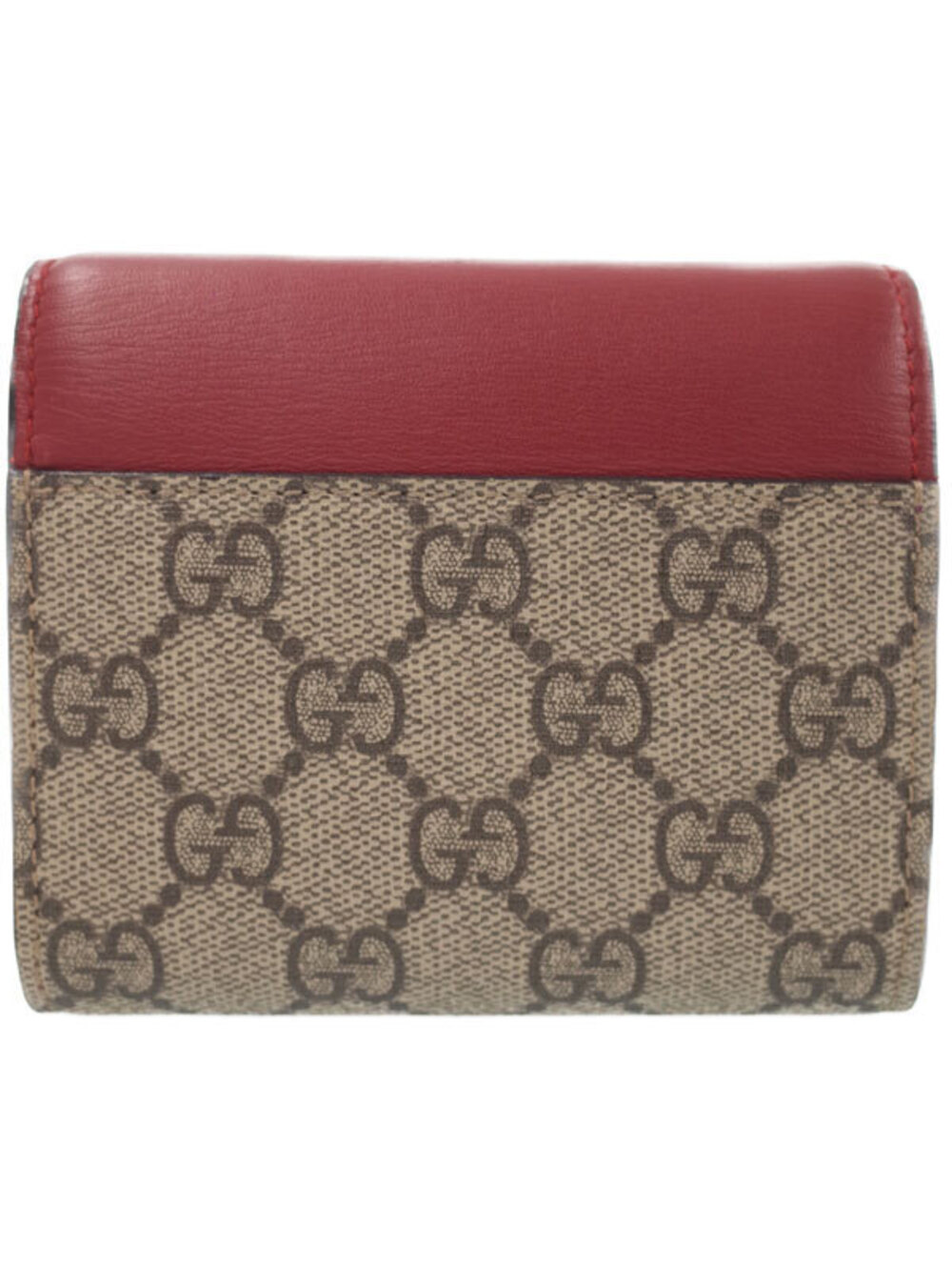 Gucci Tri Padlock GG Wallet Supreme fold Black